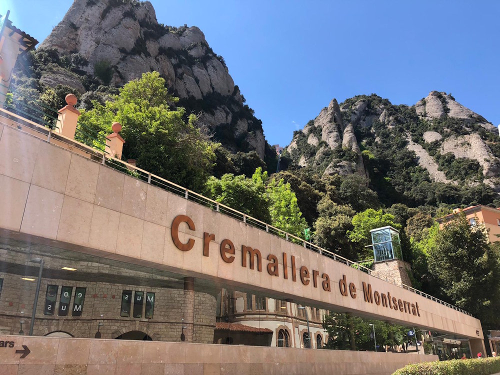 Cremallera de Montserrat. (Foto: Toni Anguera)