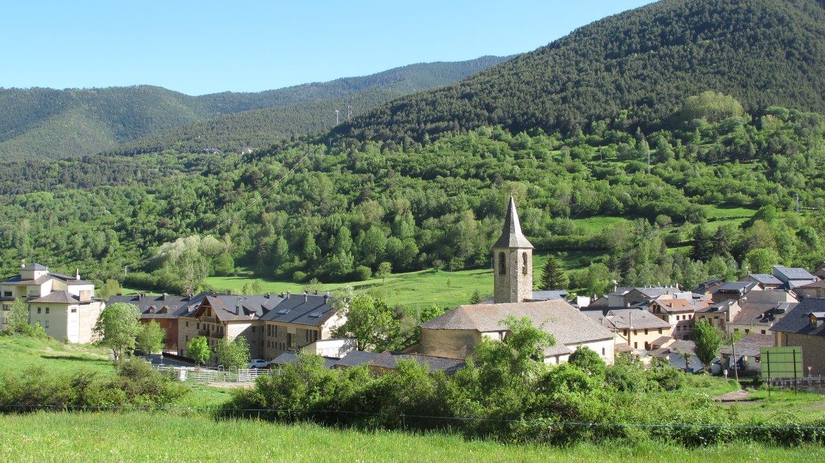 Vista de la población de Espot. Foto Consorci Turisme Valls d'Àneu