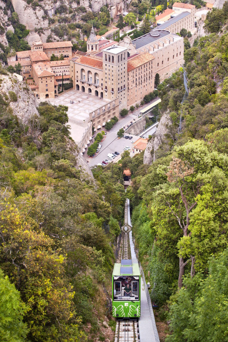 Funicular de Sant Joan, a Montserrat