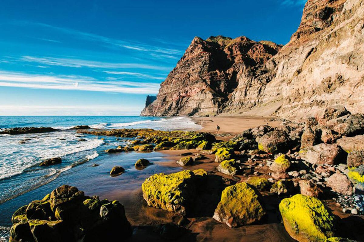 Reserva Natural Especial de Güigüi, también conocida como Guguy, la descubrimos desde el Pico de las Nieves, la isla esconde espacios… ¡No hay dónde acabar! (Foto: Turismo Gran Canaria)