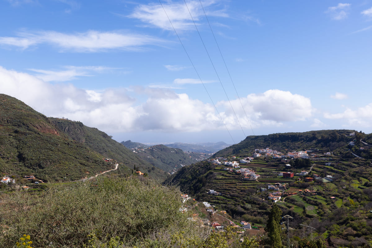 Carretera hasta San Mateo. Fuente: Turismo Gran Canaria