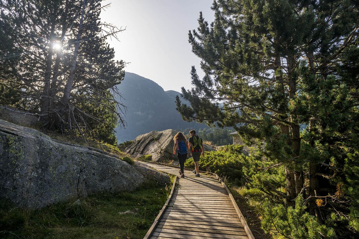 PN Aigüestortes. Passarel.la Sant Esperit. PN Aigüestortes. Òscar Rodbag (Arxiu valldeboi)