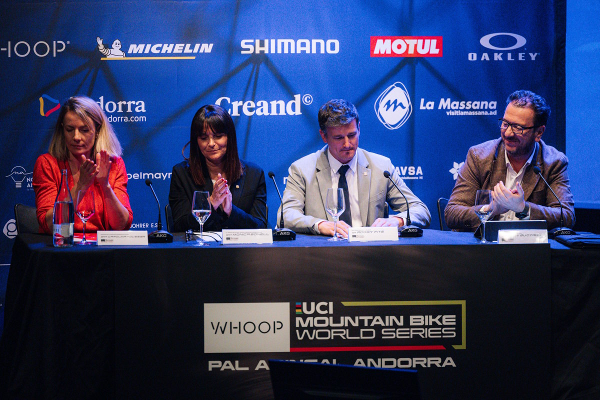 presentación de la Copa del Mundo BTT Pal Arinsal Andorra