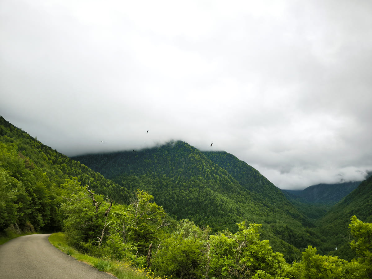 Pedaleando en la Val d'Aran