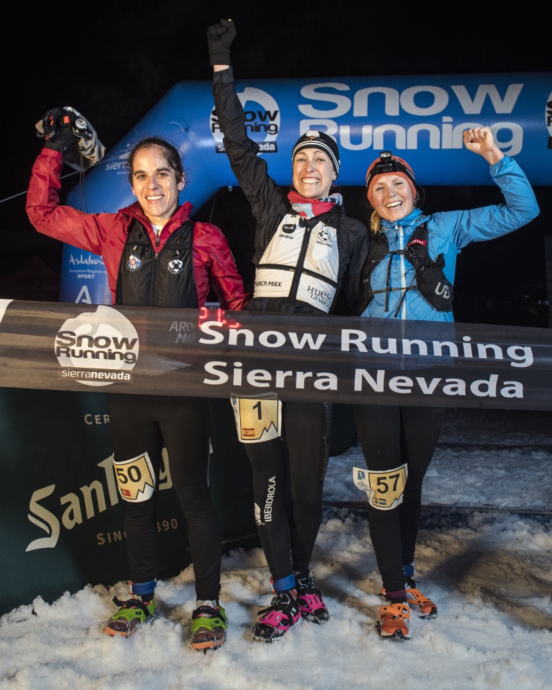 snow running