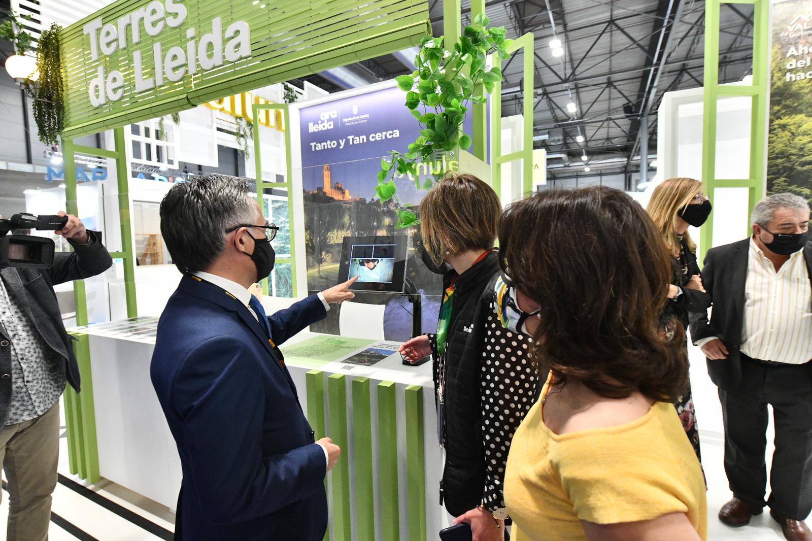 Stand Terres Lleida en Fitur