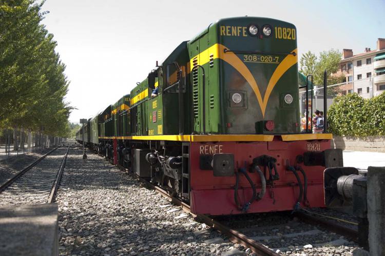 Una locomotora histórica para un viaje de paisajes únicos (Foto: Ivan Sanz).