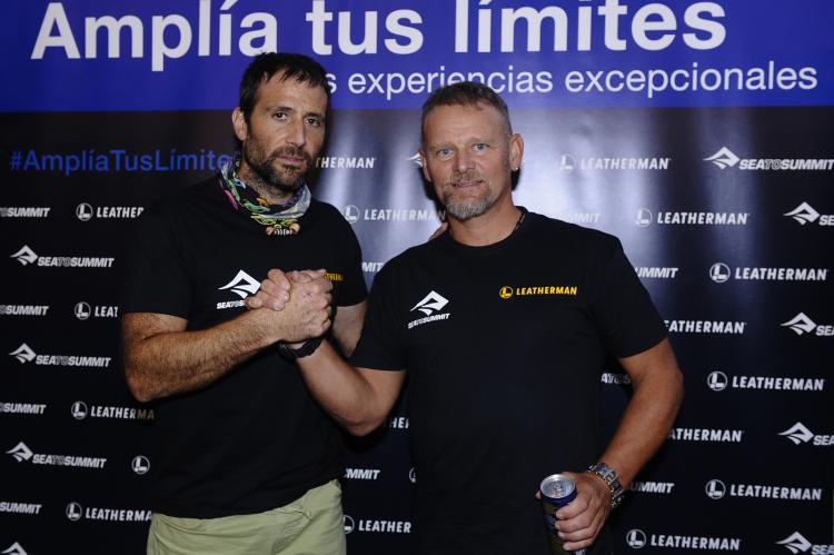 Antonio de la Rosa y Alex Txikon entusiasman a los amantes del mar y la montaña