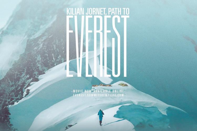 Kilian Jornet ofrece gratis durante 24 horas la película "Path to Everest", que narra su ascenso al techo del mundo