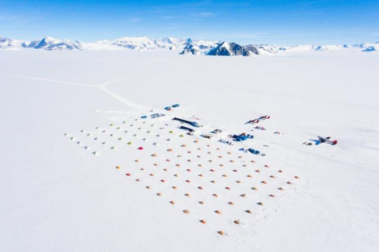 El camping más frío y remoto del mundo está en la Antártida