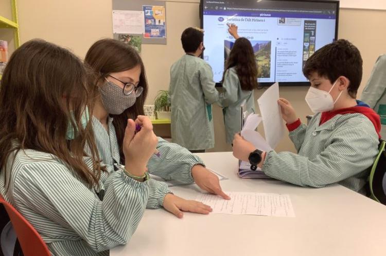 2 propuestas de la escuela Pereanton de Granollers ganan el proyecto educativo "La Descoberta dels Pirineus"