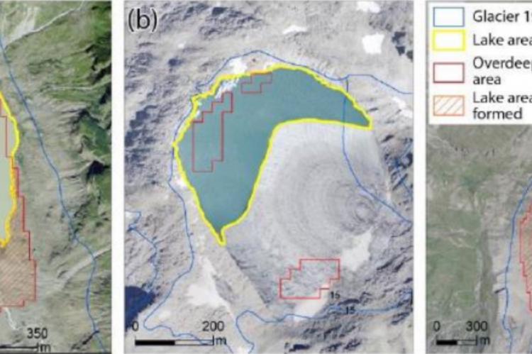 El retroceso del hielo pone al descubierto 1.200 nuevos lagos glaciares en los Alpes