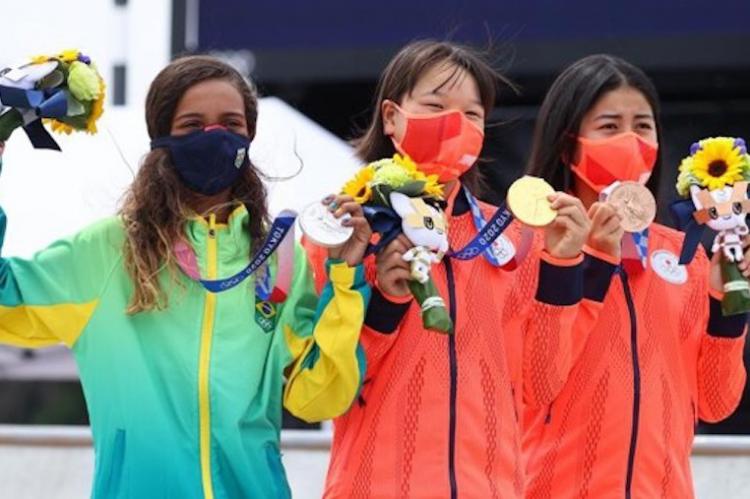 El debut del skate corona a medallistas de 13 años en los Juegos Olímpicos de Tokio