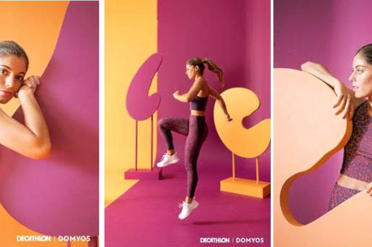 Así es la colección DOMYOS de Decatlhon: la primera colección diseñada en colaboración con una influencer