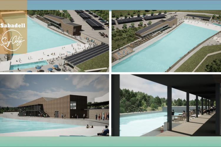 Sabadell tendrá la primera piscina de olas para hacer surf del sur de Europa