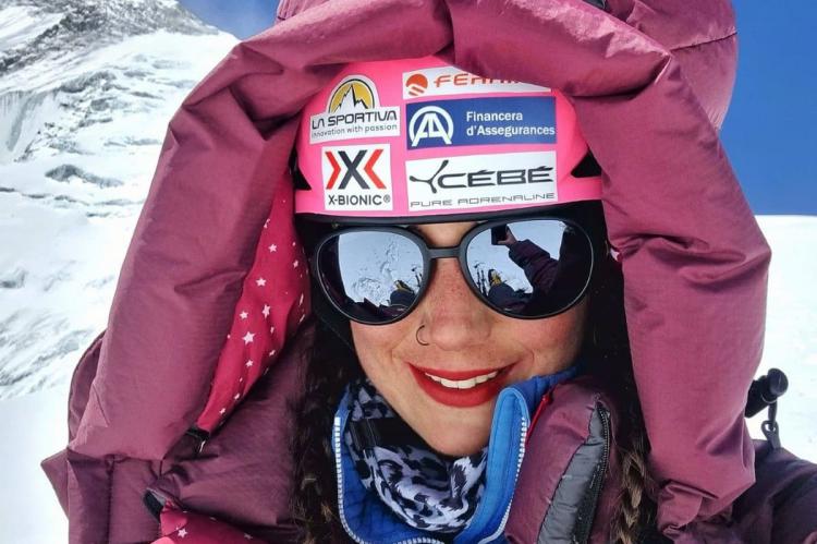 La andorrana Stefi Troguet corona la cima del K2