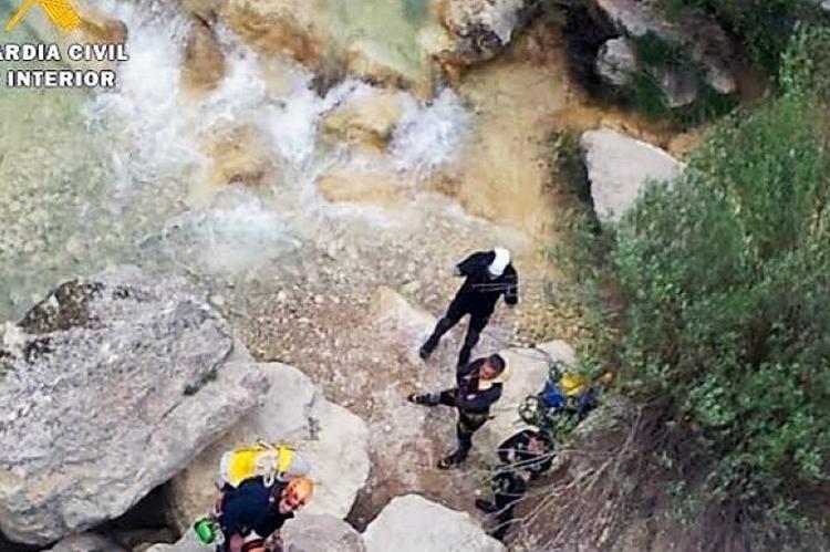 Fallece un vecino de Barcelona mientras practicaba barranquismo en Huesca