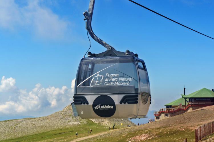 Sube al Niu de l'Àliga de La Molina y descubre un mirador impresionante