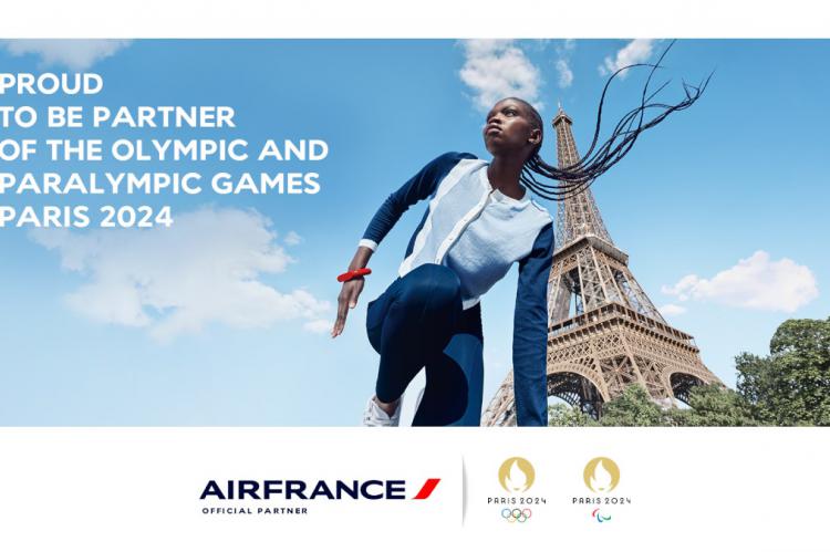 Air France, socia oficial de los Juegos Olímpicos y Paralímpicos de París 2024