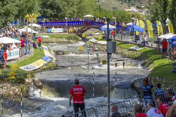 La Copa del Mundo de Canoe Slalom y Kayak Cross vuelve a la Seu d'Urgell