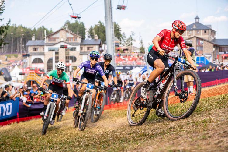 Pal Arinsal vibra con las primeras competiciones de la Copa del Mundo de BTT