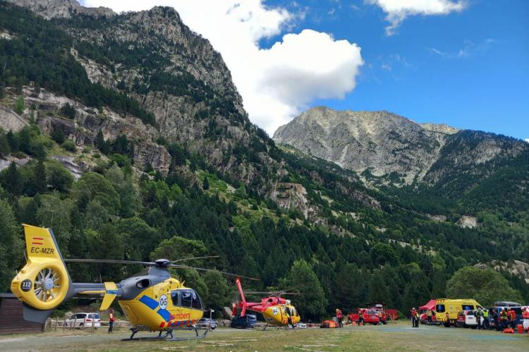 Sigue la búsqueda del joven excursionista desaparecido en el Parque Nacional Aigüestrotes