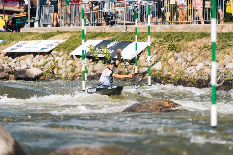 Primeras clasificatorias de la Copa del Mundo Canoe Slalom en el Parc Olímpic del Segre. (Foto: @Marc Etxaniz Pal)