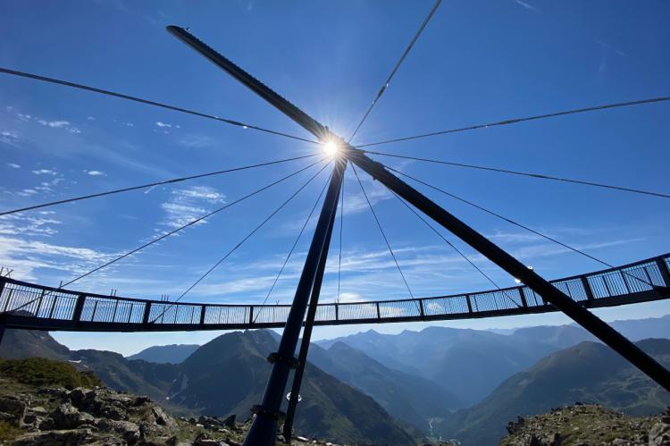 Acceso libre y gratuito al Mirador Solar de Tristaina por el Día de Meritxell