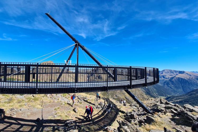 Foto Mirador de Tristaina. Autor Lugares de Nieve