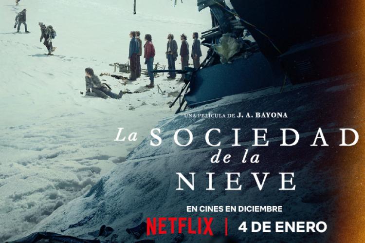 "La Sociedad de la Nieve" de J.A. Bayona se estrena en Netflix tras su éxito en cines