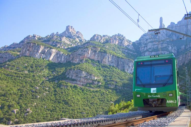 El Cremallera y Funiculares de Montserrat cerraron el 2023 consolidando el aumento de viajeros