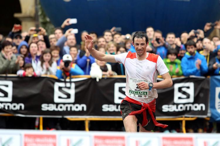 Kilian Jornet y la Zegama-Aizkorri 2024 se citan para ampliar su leyenda