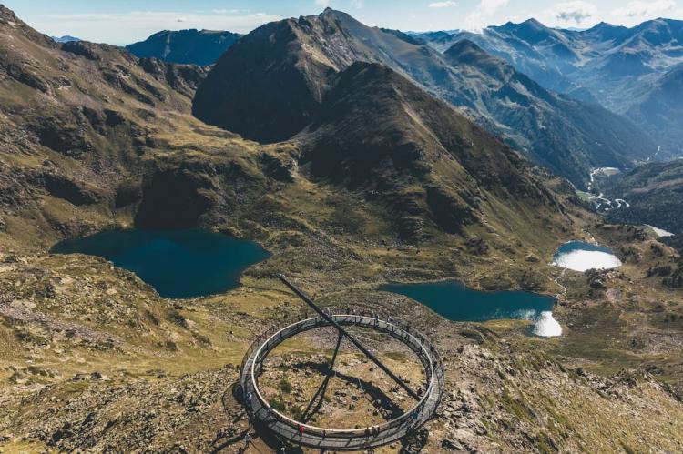 Ordino Arcalís inicia la temporada de verano con la apertura del Mirador Solar de Tristaina 
