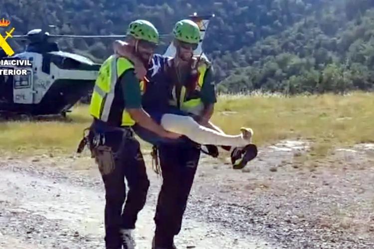Récord de rescates en Huesca: 16 operaciones en solo ocho horas