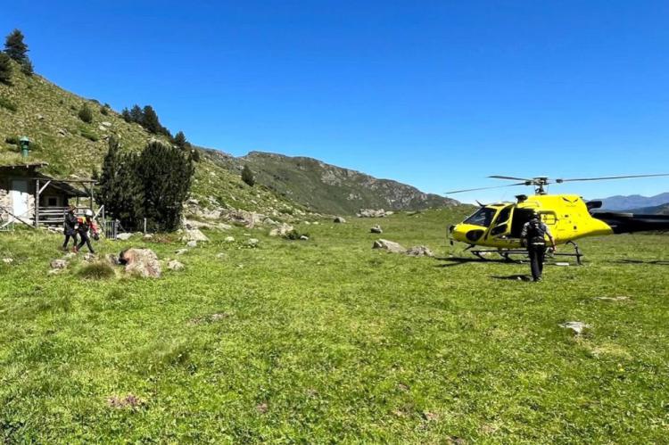  Rescatada una mujer después de estar tres días perdida en la montaña en Andorra