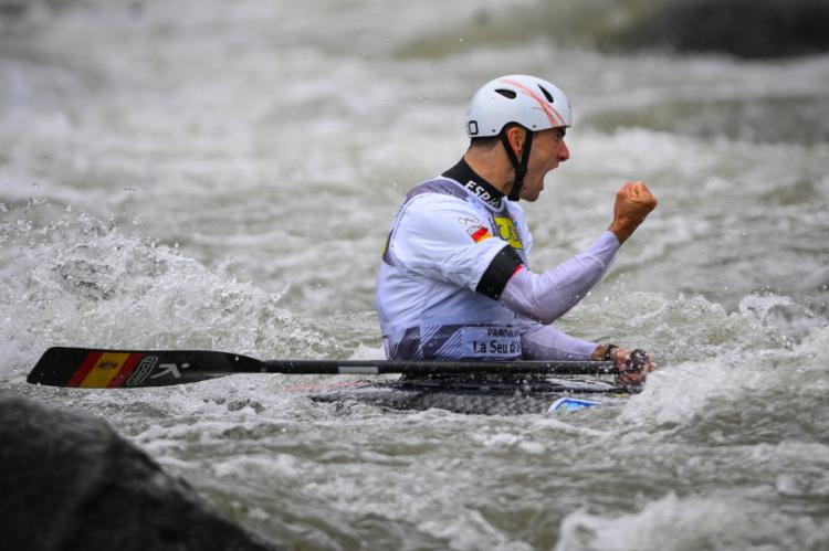 Miquel Travé y David Llorente brillan en la Copa del Mundo de Canoe Slalom en la Seu d'Urgell