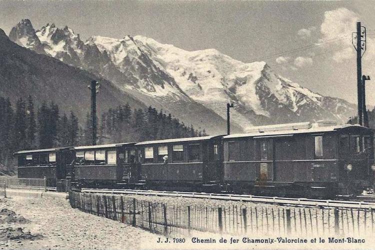 El tren del Mont Blanc: un proyecto de la Belle Époque que quedó a medio camino