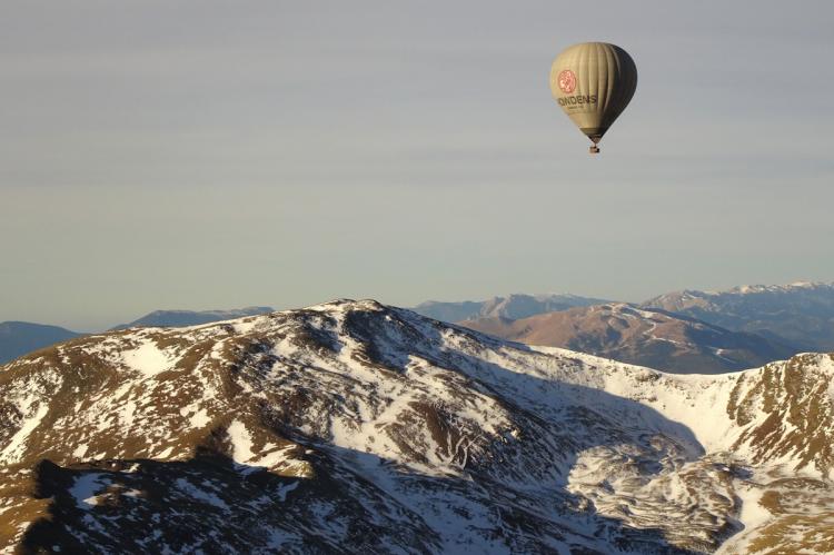 Vall de Núria ofrece por primera vez sobrevolar el entorno en globo aerostático